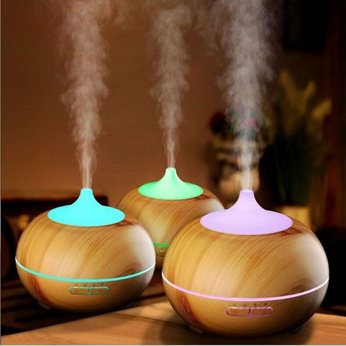 essential oil diffuser humidifier natural oak